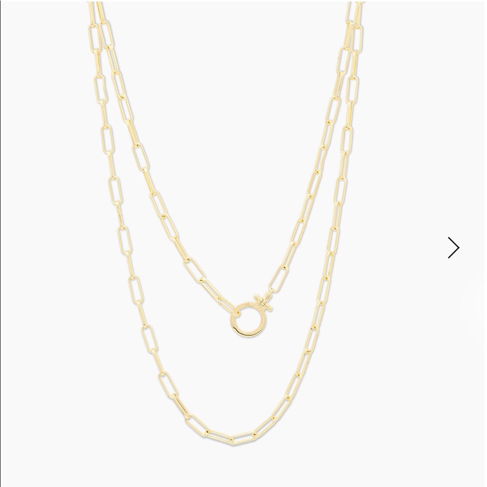 Gorjana Parker Wrap Necklace in Gold